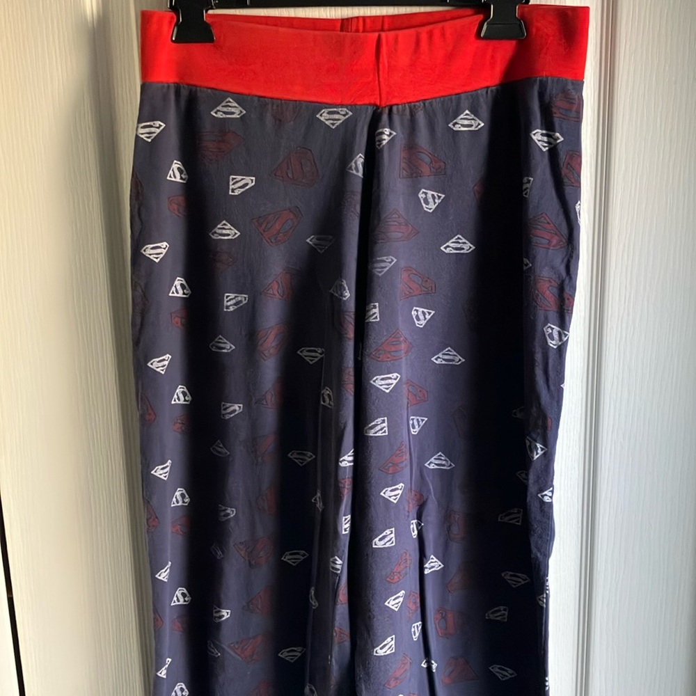 Superman shield pj pants 10